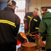 11. Slavnostní odlití zvonu pro kapli v Křenově