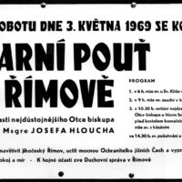 7. Výstava fotografií biskupa J. Hloucha v Římově