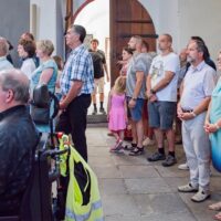 12. BLATNÁ: Oslava 90. narozenin P. Karla M. Vrby