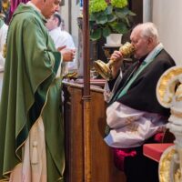 21. BLATNÁ: Oslava 90. narozenin P. Karla M. Vrby