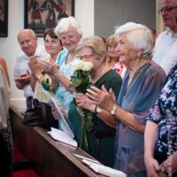 24. BLATNÁ: Oslava 90. narozenin P. Karla M. Vrby