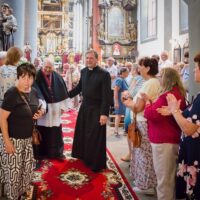 26. BLATNÁ: Oslava 90. narozenin P. Karla M. Vrby