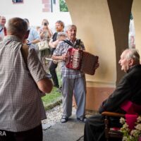 34. BLATNÁ: Oslava 90. narozenin P. Karla M. Vrby