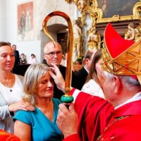 Biřmování a žehnání varhan v Třeboni