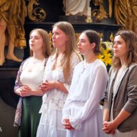 5. Biřmování a žehnání varhan v Třeboni