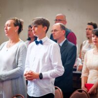 6. Biřmování a žehnání varhan v Třeboni