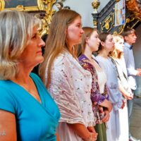 11. Biřmování a žehnání varhan v Třeboni