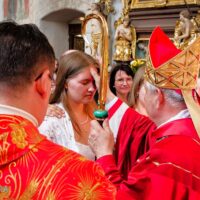 13. Biřmování a žehnání varhan v Třeboni