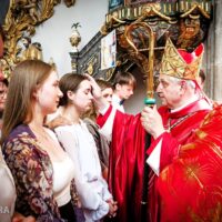 15. Biřmování a žehnání varhan v Třeboni