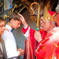 17. Biřmování a žehnání varhan v Třeboni