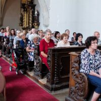 20. Biřmování a žehnání varhan v Třeboni