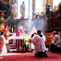 23. Biřmování a žehnání varhan v Třeboni