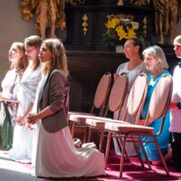 24. Biřmování a žehnání varhan v Třeboni