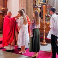 26. Biřmování a žehnání varhan v Třeboni