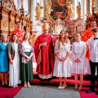 27. Biřmování a žehnání varhan v Třeboni