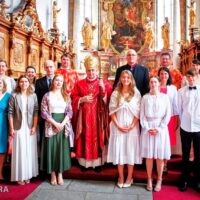 28. Biřmování a žehnání varhan v Třeboni