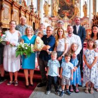 32. Biřmování a žehnání varhan v Třeboni