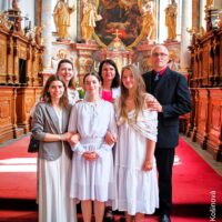 33. Biřmování a žehnání varhan v Třeboni