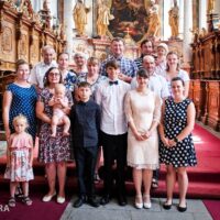 34. Biřmování a žehnání varhan v Třeboni