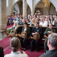 7. Svatohubertská troubená mše v Třeboni