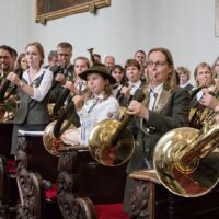 14. Svatohubertská troubená mše v Třeboni