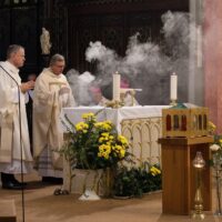 14. Ostatky sv. Tomáše Akvinského v Č. Budějovicích – mše svatá