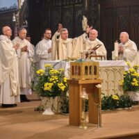 15. Ostatky sv. Tomáše Akvinského v Č. Budějovicích – mše svatá