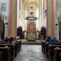 10. Relikviář sv. Tomáše Akvinského v Č. Budějovicích