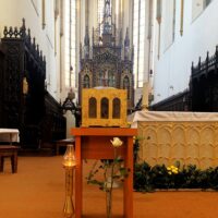 23. Relikviář sv. Tomáše Akvinského v Č. Budějovicích