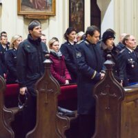 4. Fotogalerie: Mše svatá za zemřelé policisty (Hluboká nad Vltavou)
