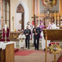 5. Fotogalerie: Mše svatá za zemřelé policisty (Hluboká nad Vltavou)