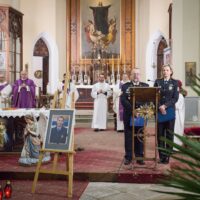 6. Fotogalerie: Mše svatá za zemřelé policisty (Hluboká nad Vltavou)