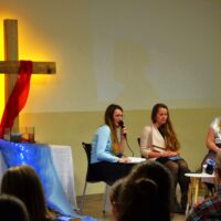 5. Ženy v Pelhřimově chválily Boha, sdílely se, ale i otevřely charitativní bazar