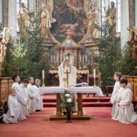 7. Boží hod vánoční v Třeboni: mše svatá a farní setkání