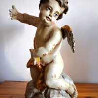 1. FOTOGALERIE: Sošky andělů navrácené do Veselí nad Lužnicí