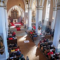 9. Žehnání nového zvonu „Václav“ ve Křemži