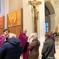 19. Popeleční středa v českobudějovické katedrále