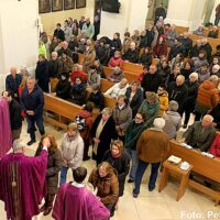 20. Popeleční středa v českobudějovické katedrále