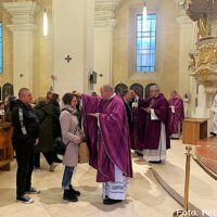 21. Popeleční středa v českobudějovické katedrále