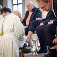 8. Mše sv. s obřadem mytí nohou v katedrále sv. Mikuláše