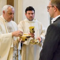 15. Mše sv. s obřadem mytí nohou v katedrále sv. Mikuláše