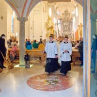 18. Mše sv. s obřadem mytí nohou v katedrále sv. Mikuláše