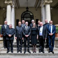 7. Čeští a moravští biskupové na pohřbu papeže Františka