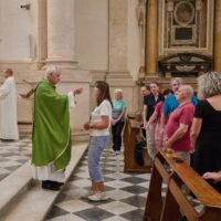 12. Mše svatá v bazilice Santa Maria Maggiore