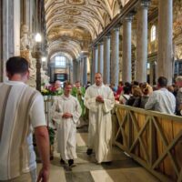 14. Mše svatá v bazilice Santa Maria Maggiore