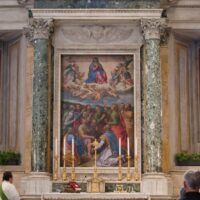 6. Mše svatá v bazilice Santa Maria Maggiore