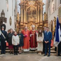 1. Biřmování v Českém Krumlově