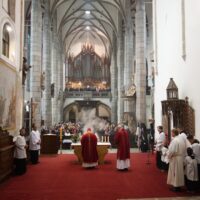 12. Biřmování v Českém Krumlově