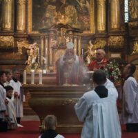 15. Biřmování v Českém Krumlově