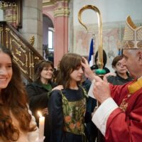 9. Biřmování v Českém Krumlově